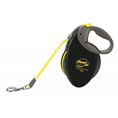 Рулетка для собак Flexi Giant Profession Neon, 10м/50кг (Лента) 8030103