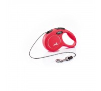 Рулетка для собак Flexi Classic XS 3м/8кг, червона (Трос) 8022405