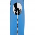 Рулетка для собак Flexi Classic Long S 8м/12кг, синя (Трос) 8022719