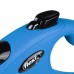 Рулетка для собак Flexi Classic Long L 8м/50кг, синя (Лента) 8023013