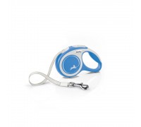 Рулетка для собак Flexi Comfort XS 3м/12кг, синя (Лента) 8043431