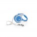 Рулетка для собак Flexi Comfort XS 3м/12кг, синя (Лента) 8043431