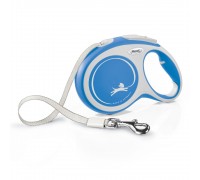 Рулетка для собак Flexi Comfort Long L 8м/50кг, синя (Лента) 8043813