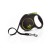 Рулетка для собак Flexi Black Design L 5м/50кг, зелена (Лента) 8034125