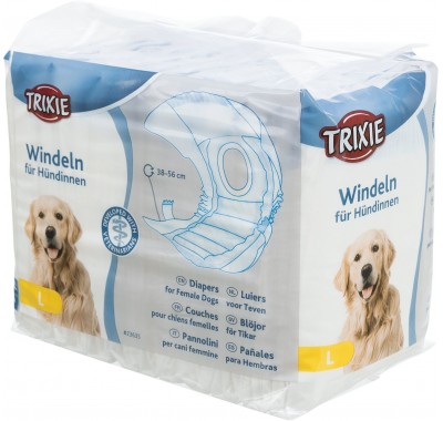 Памперси для собак Trixie L: 38-56 см (12шт) 23635
