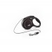 Рулетка для собак Flexi Classic XS 3м/8кг, черная (Трос) 8022429