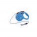 Рулетка для собак Flexi Classic XS 3м/8кг, синя (Трос) 8022412