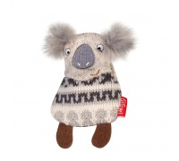 Игрушка для собак GiGwi Plush Коала с пищалкой, 10 см 75012