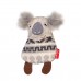 Игрушка для собак GiGwi Plush Коала с пищалкой, 10 см 75012