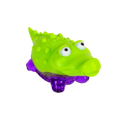 Игрушка для собак GiGwi Suppa Puppa Крокодильчик с пищалкой, 9 см 75007