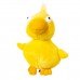 Игрушка для собак GiGwi Plush Утка с пищалкой, 11 см 75020