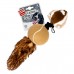 Іграшка для собак GiGwi Catch&Fetch Барсук з 2-ма пищалками, 26 см 75039