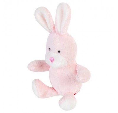 Игрушка для собак GiGwi Plush Заяц с пищалкой, 11 см 75119