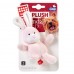 Игрушка для собак GiGwi Plush Заяц с пищалкой, 11 см 75119