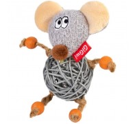 Іграшка для кішок GiGwi Catch & Scratch Мишка з дзвіночком, 8 см 2300
