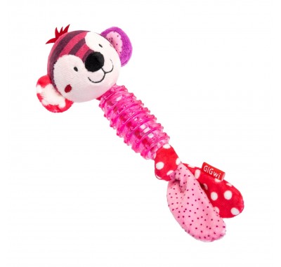 Іграшка для собак GiGwi Suppa Puppa Мавпа з пищалкою, 20см 2304