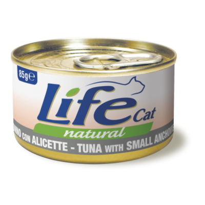 LifeCat тунець з анчоусами 85 г 110114