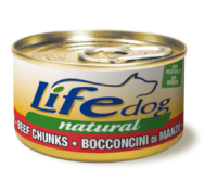 LifeDog кусочки говядины с овощами 90 г 20015