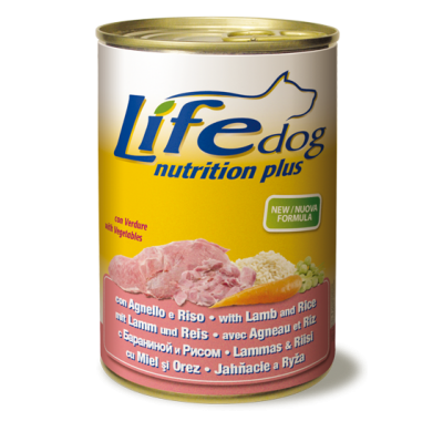 LifeDog (Лайф Дог) "Nutrition Plus" ягня з рисом 400 г