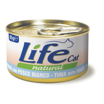 LifeCat тунець з білою рибою 85 г 110119