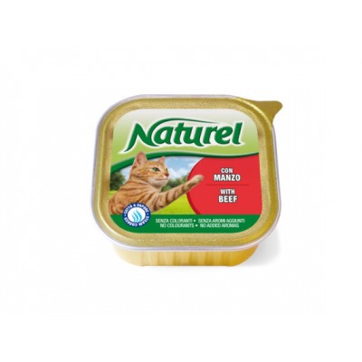 Naturel Alutray Cat яловичина 100 г (паштет)