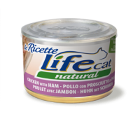 LifeCat "Le Ricette" курка з шинкою та стручковою квасолею 150 г 102391