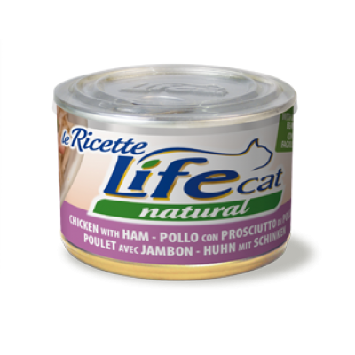 LifeCat "Le Ricette" курка з шинкою та стручковою квасолею 150 г 102391
