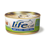 LifeCat "Tuna and Rice" тунець з рисом та кальмарами 170 г