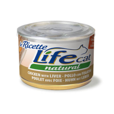 LifeCat "Le Ricette" курка з печінкою та морквою 150 г 102381