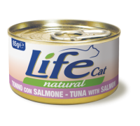 LifeCat тунець з лососем 85 г 110130