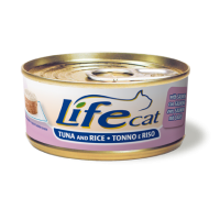 LifeCat "Tuna and Rice" тунець з рисом та лососем 170 г