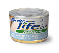 LifeCat "Le Ricette" тунець з білою рибою 150 г 102341