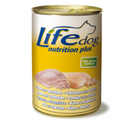 LifeDog "Nutrition Plus" курица с индейкой 400 г
