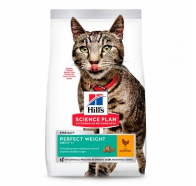 Hill's SP Feline Adult Perfect Weight із куркою 1,5 кг