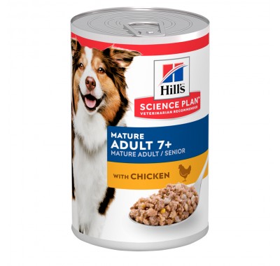 Hill's SP Canine Mature 7+ Adult Вологий корм для собак з куркою 370г