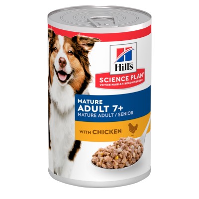 Hill's SP Canine Mature 7+ Adult Вологий корм для собак з куркою 370г