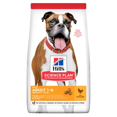 Hill's SP Canine Adult Light Medium з куркою 14 кг