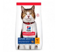 Hill's SP Feline Mature Аdult 7+ с курицей 1,5 кг