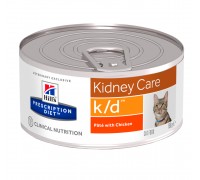 Hill's PD Canine K/D Вологий корм для котів з куркою 156г