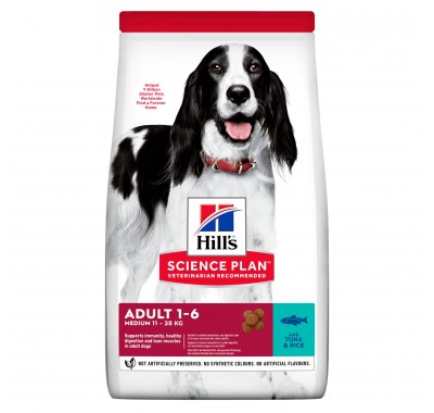 Hill's SP Canine Adult Medium Breed с тунцом 2,5 кг