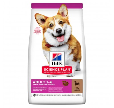 Hill's SP Canine Adult Small & Miniature с ягненком и рисом 300 г