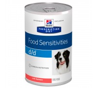 Hill's PD Canine D/D Food Sensitives Вологий корм для собак з лососем 370г