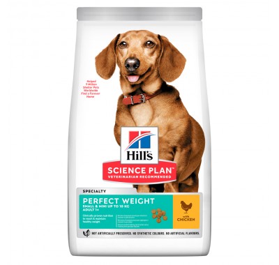 Hill's Science Plan Perfect Weight Small &amp; Mini з куркою 1.5 кг