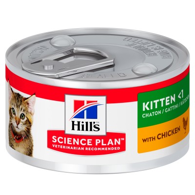 Hill's SP Feline Kitten Вологий Корм для кошенят з куркою 82г
