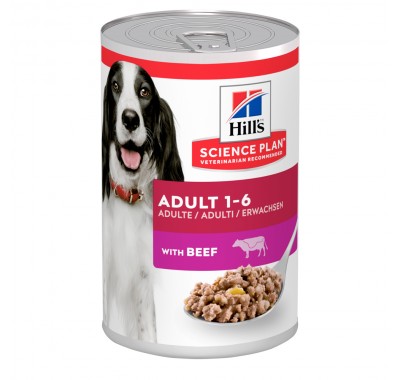 Hill's SP Canine Adult Влажный корм для собак с говядиной 370г