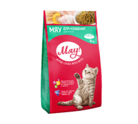 М'яу для кошенят з куркою 3 кг