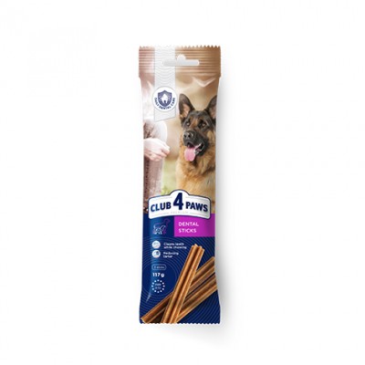 КЛУБ 4 Лапи Premium Dental Sticks Ласощі для собак 117 г