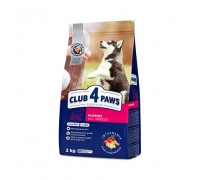 Club 4 Paws Premium сухий корм для цуценят всіх порід з високим вмістом курки 2 кг