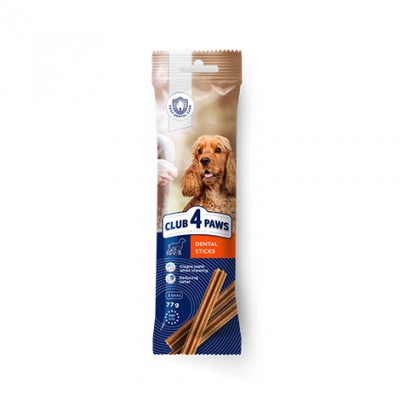КЛУБ 4 Лапи Premium Dental Sticks Ласощі для собак 77 г