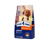 Club 4 Paws Premium сухий корм для дорослих собак середніх порід курка 2 кг